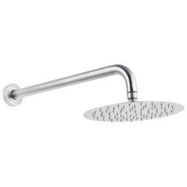 Набір 2 в 1 душова система Kroner Edelstahl Klassisch-ESG082 + змішувач для раковини Edelstahl Klassisch-ESG010 нікель CVS30205