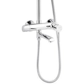 Набір 2 в 1 душова система Kroner Essen-C063 + змішувач для раковини Essen-C010 хром CVS30215