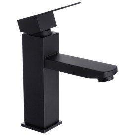 Набір 2 в 1 душова система Kroner Graz-SCH063 + змішувач для раковини Edelstahl Kubus-SCH010 чорний CVS30220