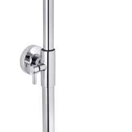 Набір 2 в 1 душова система Kroner Makon-C063 + змішувач для раковини Makon-C010 хром CVS30225