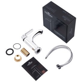 Набір 3 в 1 душова система Kroner Armada-C064K + змішувач Hagen-C010 + душ гігієнічний Bidet-C082 хром CVS30212