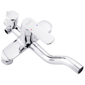 Набір 3 в 1 душова система Kroner Armada-C064K + змішувач Hagen-C010 + душ гігієнічний Bidet-C082 хром CVS30212