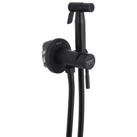Набір 3 в 1 душова система Kroner Edelstahl Klassisch-SCH063 + змішувач для раковини Edelstahl Klassisch-SCH010 + душ гігієнічний SCH053 чорний CVS30170
