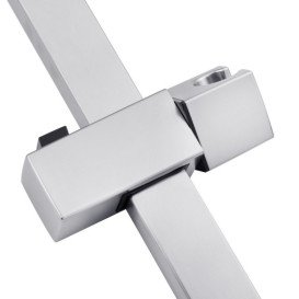 Набор 3 в 1 душевая система Kroner Edelstahl Kubus-ESG063 + смеситель Edelstahl Kubus-ESG010 + гигиенический душ ESG052 никель CVS30173