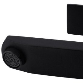 Набор 3 в 1 душевая система Kroner Edelstahl Kubus-SCH082 + смеситель Edelstahl Kubus-SCH010 + гигиенический душ SCH053 черный CVS30182