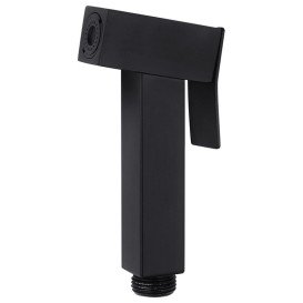 Набір 3 в 1 душова система Kroner Edelstahl Kubus-SCH082 + змішувач Edelstahl Kubus-SCH010 + гігієнічний душ SCH052 чорний CVS30183