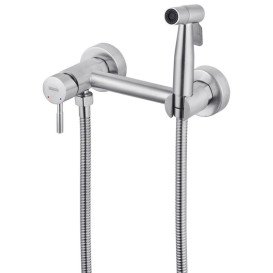 Набор 3 в 1 душевая система Kroner Edelstahl Klassisch-ESG082 + смеситель Edelstahl Klassisch-ESG010 + гигиенический душ ESG052 никель CVS30207