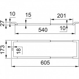 Набор аксессуаров Franke All In 1 телескопическая рейка-держатель + коландер + бамбуковая доска 112.0655.481