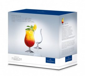 Набір келихів для екзотичних коктейлів Villeroy & Boch Purismo Bar 550 мл скло 2 шт 11-3786-8275