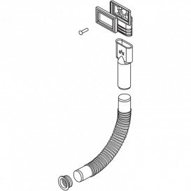 Набір Franke для з'єднання переливу мийки з подрібнювачем харчових відходів 112.0277.144