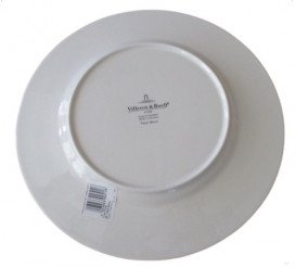 Тарелка обеденная Villeroy & Boch Twist премиум фарфор белый 60-1380-2610