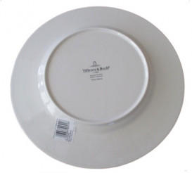Тарелка обеденная Villeroy & Boch Twist премиум фарфор белый 60-1380-2610
