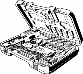 Набор пресс-инструмента Viega Pressgun 5 2293.1 электрический с пресс-клещами d15/22/28 707026