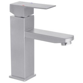 Набір змішувачів для ванної кімнати Kroner Edelstahl Kubus-ESG010 + змішувач Edelstahl Kubus-ESG060 нікель CVS30150