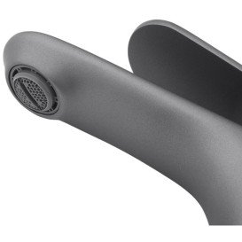 Набір змішувачів для ванної кімнати Kroner Linz-GRN070 + змішувач Linz-GRN010 сірий CVS30159