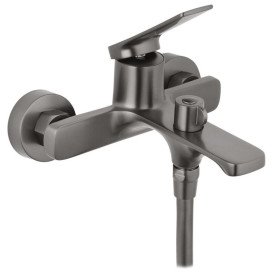 Набор смесителей для ванной Kroner Makon-GRP060 + смеситель Makon-GRP030-T + смеситель Makon-GRP010 графит CVS30154