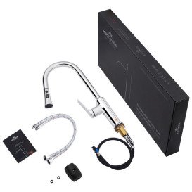 Набор смесителей для ванной Kroner Makon-C060 + смеситель Makon-C030-T + смеситель Makon-C010 хром CVS30155