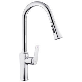 Набір змішувачів для ванної Kroner Makon-C060 + змішувач Makon-C030-T + змішувач Makon-C010 хром CVS30155