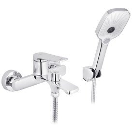 Набор смесителей для ванной Kroner Makon-C060 + смеситель Makon-C010 хром CVS30157