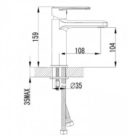 Набор смесителей для ванной Volle Fiesta со штангой хром 1515113161