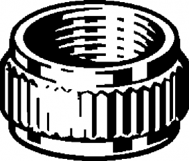 Накидна гайка Viega 1811-654 G½ латунь 118860