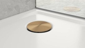 Накладка для слива душевого поддона Hansgrohe RainDrain Staro бронза 60058140