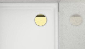 Накладка для слива душевого поддона Hansgrohe RainDrain Staro золото 60058990
