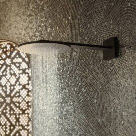 Накладка для верхнього душу Hansgrohe Axor ShowerSolutions матовий чорний 35214670