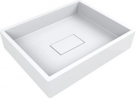 Накладка на злив для раковини Miraggio Carpi Miramarble мармур білий глянсовий 0001914