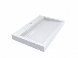 Накладка на слив для раковины Miraggio Agness 750 акрил белый 0001930