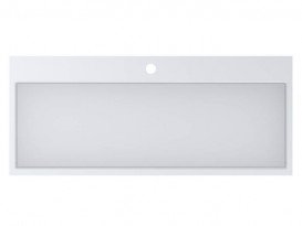 Накладка на слив для раковины Miraggio Mares 1000 Miramarble литой мрамор белый глянцевый 0001935