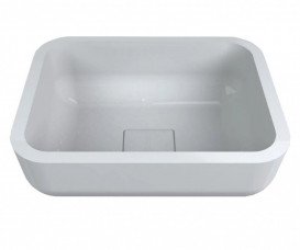 Накладка на злив для раковини Miraggio Monaco Miramarble мармур білий глянсовий 0001939