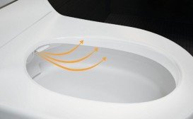 Напольный унитаз-биде Geberit AquaClean Tuma Comfort сталь нержавеющая матированная 146.310.FW.1