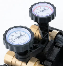 Насосна група Afriso PrimoTherm K 180-2 DN25 із змішувальним клапаном приводом ARM 343 та насосом Wilo 77814