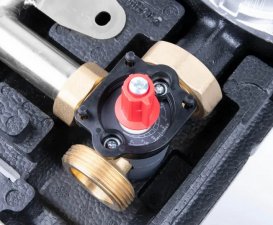 Насосна група Afriso PrimoTherm K 180-2 DN25 із змішувальним клапаном приводом ARM 343 та насосом Wilo 77814