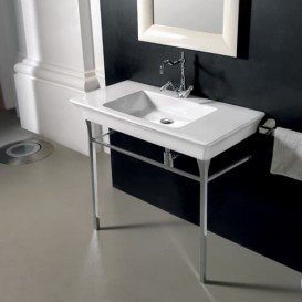 Настінний тримач для рушників ArtCeram JAZZ 40 см білий глянсовий JZA011 01