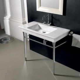 Настенный держатель для полотенец ArtCeram JAZZ 60 см белый глянцевый JZA012 01