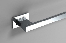 Настінний тримач для рушників Sonia S-Cube латунь хром 166787