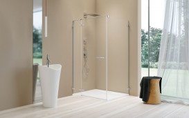 Нерухомий елемент душових дверей Radaway Arta KDJ II 52.7х200 см лівий хром плюс/прозоре скло 1386046-03-01L