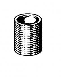 Ниппель Viega 1521 G1 латунь 111427