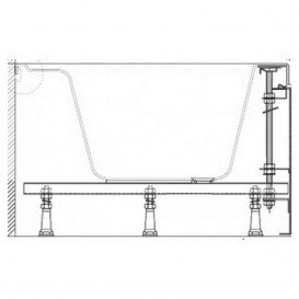 Ножки для ванн Ravak Rosa/ Asymmetric II универсальные CY55000000