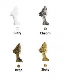 Ножки для ванны ArtCeram Hermitage с сифоном белый ACA013 76