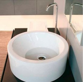 Раковина для ванной накладная Olympia коллекция Tutto белая TR.TO