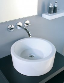 Раковина для ванной накладная Olympia коллекция Tutto белая TR.TO