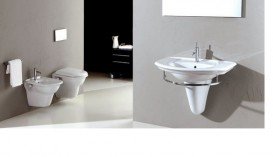 Раковина для ванної підвісна Olympia колекція Federica біла 82.40