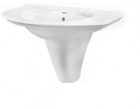 Раковина для ванної підвісна Olympia колекція Federica біла 82.40