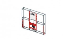 Опора для отдельностоящей перегородки TECE Teceprofil нержавеющая сталь 9030017