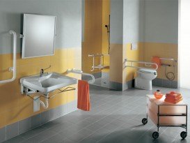 Опорний поручень горизонтальний Hatria Autonomy 120 см білий Y0CL