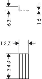 Органайзер Hansgrohe IntraStoris 340 для тумби Xelu 480/475 та 480-530/470 натуральний дуб 54149230