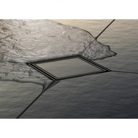 Основа для плитки TECE TECEdrainpoint S plate 150 мм з монтажним елементом 3660011